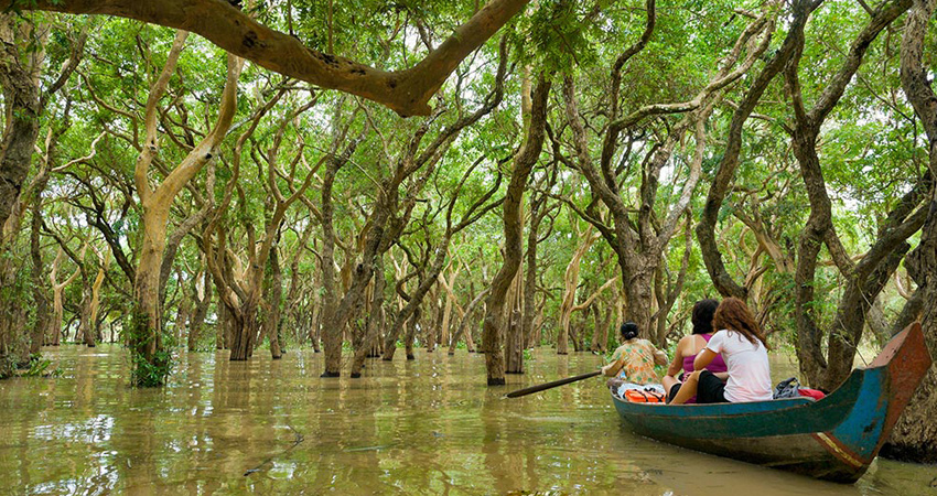 Angkor Wat Temples & Tonle Sap Lake Private Day Tour